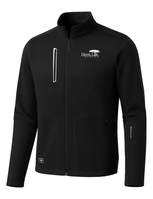 OGIO Blacktop Endurance Fulcrum Full-Zip w/Here's Life Africa Logo