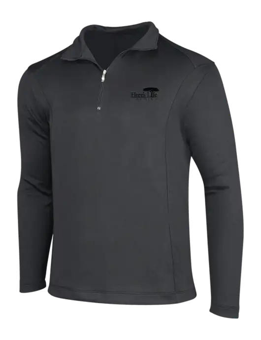 NIKE Dark Grey Sport Cover-Up w/Here's Life Africa Logo